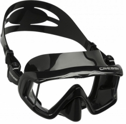 Mask Cressi Panoramik 3 Black Single Lens Bali Dive Shop  large